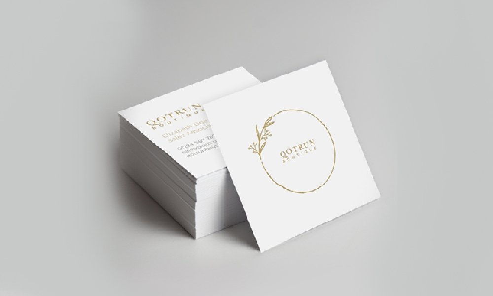 Square Business Card in Qatar